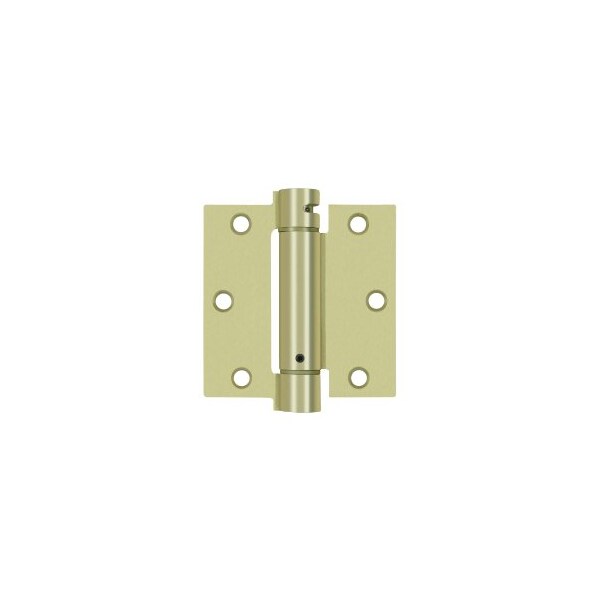 DSH35U4 Spring Hinge Brushed Brass, 10PK